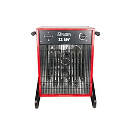 Chauffage électrique air pulsé mobile – 22 kW – 2420 m³/h