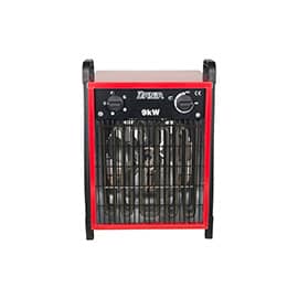 Chauffage électrique air pulsé mobile – 9 kW – 720 m³/h