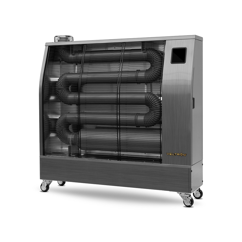 Chauffage silencieux (32 dB) sans fumée / odeur – 17,4 kW – 133 m²*